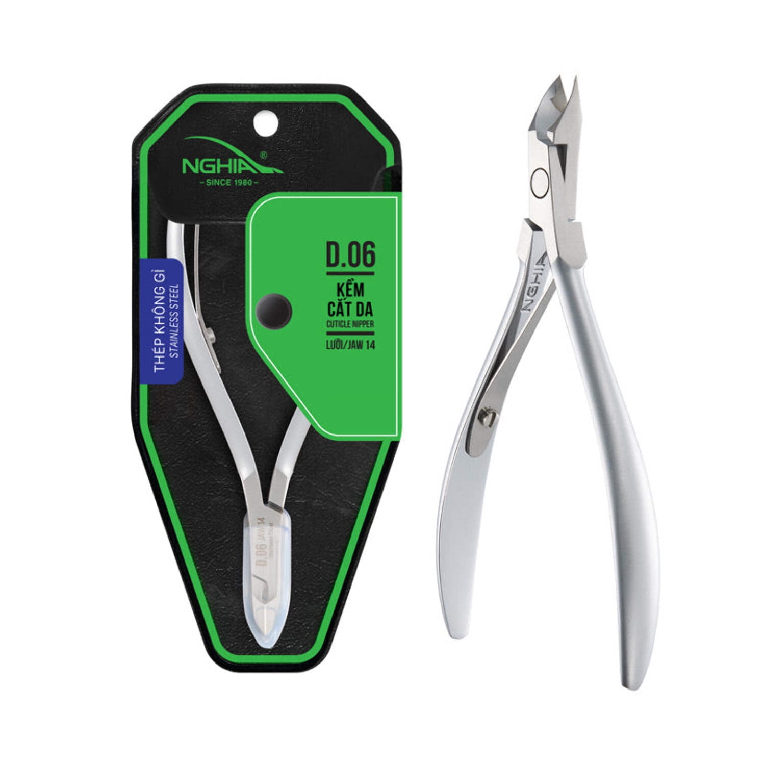 STALEKS PRO Exclusive 21, Zebra, cuticle scissors, manicure tool