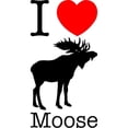thumbnail image 2 of CafePress - I Heart Moose - 11 oz Ceramic Mug - Novelty Coffee Tea Cup, 2 of 4