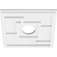 thumbnail image 3 of 26"OD x 3"ID x 9"C x 1"P Knox Architectural Grade PVC Contemporary Ceiling Medallion, 3 of 7