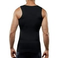 thumbnail image 7 of Lilvigor Men's Compression Tank Top Seamless Slimming Body Shaper Vest Shirt Shapewear Abs Abdomen Slim Gymwear, 7 of 7