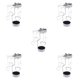 thumbnail image 1 of Advancent Spinning Metal Carrusel Tea Light Candle Holder Stand Light Decoración Navidad Type1 NO1 Advancent CBP016627, 1 of 4
