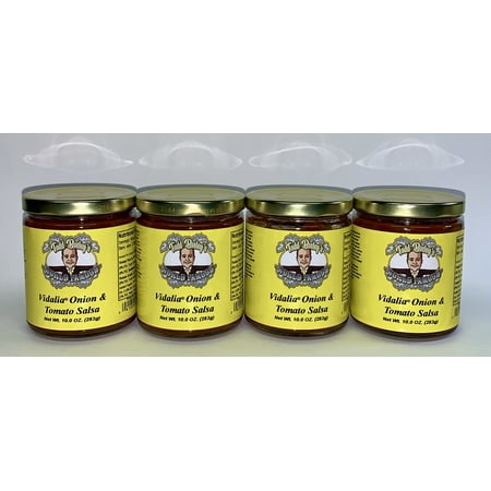 Todd Bosley's World Famous Vidalia Onion & Tomato Salsa (4 Pack)