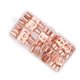 thumbnail image 1 of Terminal de batería, 60 piezas Terminales de alambre de cobre Terminales de cable de batería Terminales de anillo de cobre Tecnología innovadora, 1 of 12