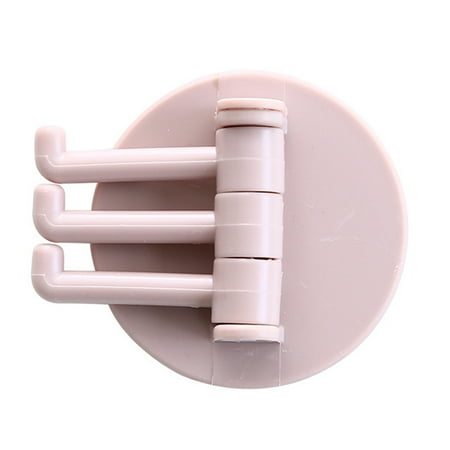

Multifunctional No Drilling Wall Hook For Bathroom Bedroom Clothes Coat Hook