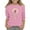 Pink, variant on Drmagiyhm Light Blue Girls 3/4 Sleeve Shirts Size 10-12 Cute Floral Print Shirts Fashion Casual Crewneck Tshirts Fall Winter Tees 9-10 Years