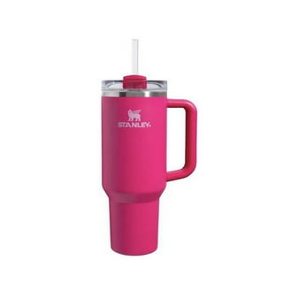 Stanley Quencher H2.0 FlowState Stainless Steel Vacuum Insulated Tumbler  With Lid And Straw For Water, Iced Tea Or Coffee - Stanley Tumbler - Stanley  Tumbler - Stylish Stanley Tumbler - Pink Barbie Citron Dye Tie