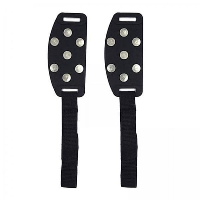 3x Tacos para Zapatos Tacos de Tracción Ligeros para Calzado Crampones Tacos para Hielo para Correr Actividades Al Aire Libre Senderismo Personas piezas