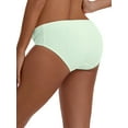 thumbnail image 2 of Unique Bargains Women's Cotton Low Waist Under the Bump Maternity Briefs 2XL Light Green, 2 of 6