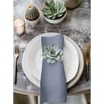 thumbnail image 3 of Cloth Napkins Set of 2 - 20x20 Inches, Navy Blue Ombre Washable Reusable Table Napkins, Modern Abstract Art Farmhouse Gradient Soft & Absortbent Dining Napkin for Party Wedding Hotel Restaurant, 3 of 8