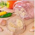 thumbnail image 2 of Plastic Garlic Press Peeler Crusher Kitchen Useful Tool Garlic Presses Thin Garlic Grinds Kitchen Gadgets, 2 of 5