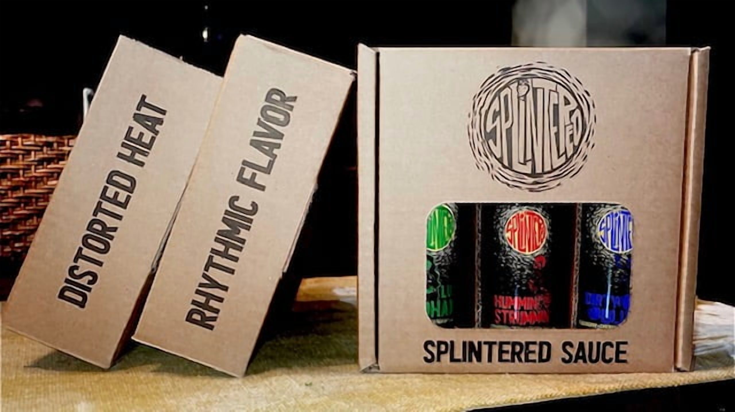 Splintered Sauce™ Trio | Hot Sauce Three-Pack | Carolina Reaper | Strawberry | Blueberry | Raspberry