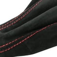 thumbnail image 5 of Spec-D Tuning SKB-BLKSU-RS Jdm Suede Manual Shift Boot Black W/Red Stitching, 5 of 7