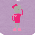 thumbnail image 4 of Inktastic Cute Robot, Funny Robot, Girl Robot, Pink Robot Girls Baby Bib, 4 of 4