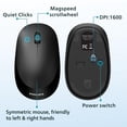thumbnail image 4 of Combo de teclado y ratón inalámbricos PHILIPS Professional, 4 of 9