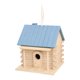 thumbnail image 4 of Casa para pájaros para el jardín, refugio para pájaros como regalo, para armar, colgante para el Azul, 4 of 8