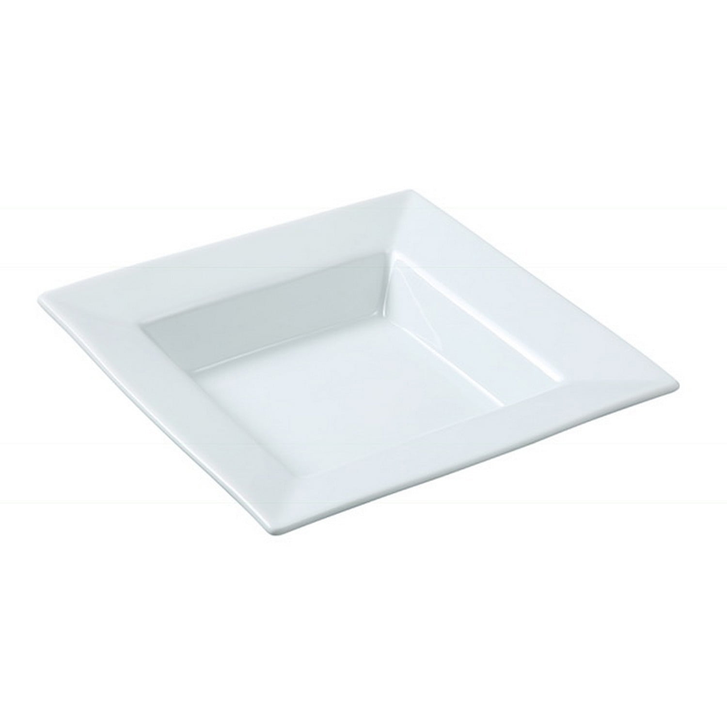Mainland, Square Pasta Bowl, 18 Oz., 10"Sq., Porcelain, White