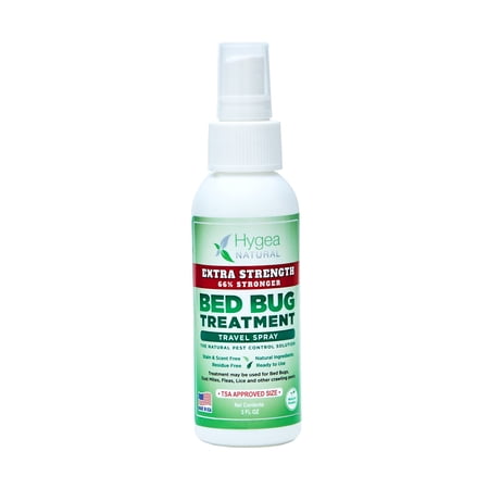 UPC: 0857160003361 | Hygea Natural Extra Strength Lice & Bed Bugs Travel Treatment Spray – Child & Pet Safe  Odorless  Non-Toxic  Stain-Free Tick Treatment & TSA Approved  3oz Spray
