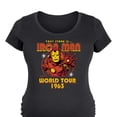 thumbnail image 3 of Marvel Iron Man - Band Tee Style - Maternity Scoop Neck Graphic T-Shirt, 3 of 5
