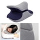 thumbnail image 3 of Almohada para Dormir 360 degree Espalda Cuello Almohada Memoria Almohada - Azul oscuro SM SunniMix Cojín de viaje Nap, 3 of 8