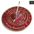 thumbnail image 2 of NauticalMart 35th Coral Wedding Anniversary Sundial Gift Idea is A Great Present for Him, for Her Or for A Couple to Celebrate 35 Year of Marriage, 2 of 5