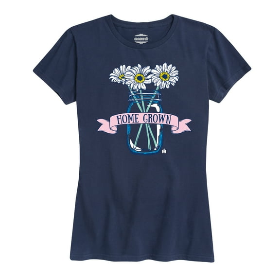 Case IH - Home Grown Mason Jar Flowers - Women's Short Sleeve Graphic T-Shirt
