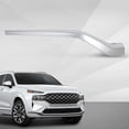 thumbnail image 2 of CROSSDESIGN Front Bumper Center Moulding Fit for Hyundai Santa Fe 2021-2023, 2 of 11
