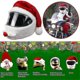thumbnail image 3 of Funda para casco de motocicleta, gorro navideño de Papá Noel para exteriores, 3 of 5