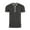 S148 Black / D.Grey, variant on ZIMEGO Mens Short Sleeve Henley – Casual Button T Shirts for Men, Black, Large