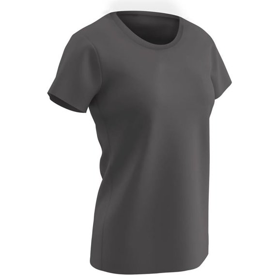 Champro Womens VISION T-Shirt (Charcoal, S)