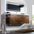 thumbnail image 2 of Eviva Axel 60 Inch Vanity with an Integrated Single Sink Acrylic Basin in Rosewood, 2 of 7