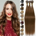 thumbnail image 2 of SEGO Micro Loop Real Thick Human Hair Extensions 100 Strands Invisible Micro Ring Beads Remy Thick Hair, 2 of 8