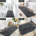 thumbnail image 6 of Bath Rugs for Bathroom Non Slip, Microfiber Washable Gray Large Bathroom Mat, Absorbent Shaggy Shower Floor Mat, Bath Rug Runner 16"X24", 6 of 6