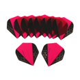 thumbnail image 4 of maskred Set of 10 Stylish Standard Shape Flights Tail Accessory for Games Red 1Set, 4 of 6