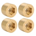 thumbnail image 1 of Kit Adaptateur de Poids Hexagonal Élargi en Laiton Résistant à l'Usure pour Moyeu de 1.9 Po 2.2 Po, 1 of 7