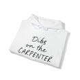 thumbnail image 4 of Carpenter Girlfriend Wife GF BF Boyfriend Hoodie, Gifts, Hooded Sweatshirt, 4 of 4
