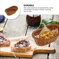 thumbnail image 6 of NUOLUX Household Chip Basket Brown Plastic 1Pack 7.5X13X19In, 6 of 8
