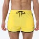 thumbnail image 4 of Pantalones Cortos para Hombre con Cremallera Bolsillos Malla Pantalones Cortos Respirables, Cordón de Cintura para el Entrenamiento Y Casual, 4 of 7