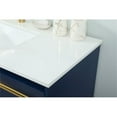 thumbnail image 4 of Elegant Lighting VF42540MBL Sloane 40" Free Standing Single Basin Vanity Set - Blue, 4 of 8