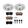 thumbnail image 3 of Power Stop Rear Stock Replacement Brake Pad and Rotor Kit KOE1363, 3 of 8
