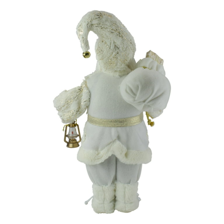 Santa dressed in white cheap