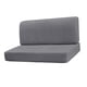 thumbnail image 5 of Fundas de cojín para comedor de RV, elásticas, para sofá de dos plazas, protector de muebles lavable Gris oscuro, 5 of 9