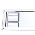 thumbnail image 1 of Marco para matrícula Jadeshay de acero inoxidable 370 x 160 mm, 1 of 5