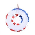 thumbnail image 5 of Patriotic Wreath for Front Door - 4th of July Independence Day Wreaths Bows Flag Decor for Memorial Day Decorations, 5 of 9