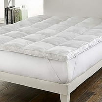 Loftworks Down Alternative Mattress Topper Full White Plush Comfort
