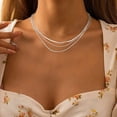 thumbnail image 6 of Womens Necklaces Trendy Women'S Jewelry Necklace For Women Gold Necklace Gold Plated Gold Chain Choker Necklaces Layered Necklaces, 6 of 8