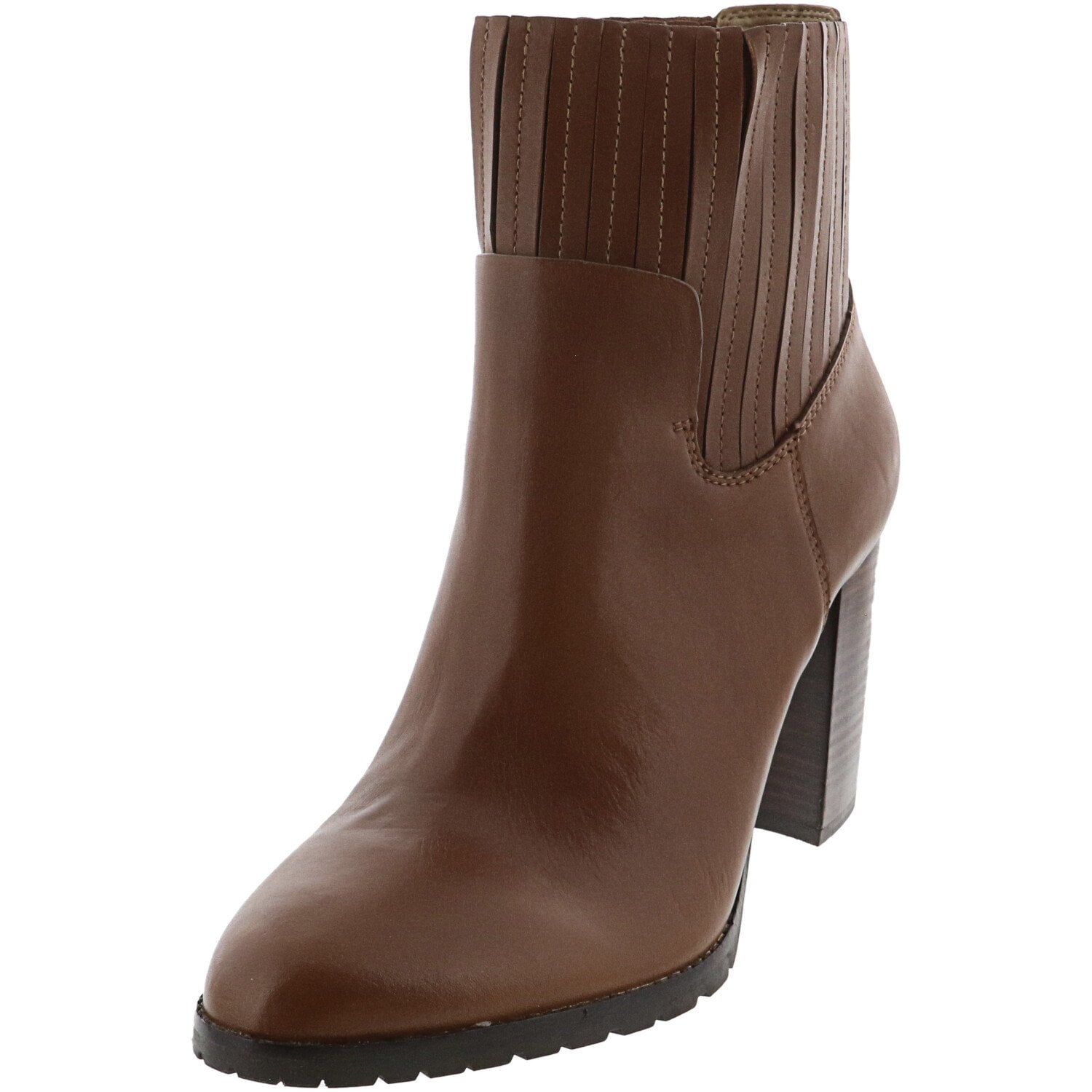 Aerosoles Women's Wardrobe Leather Mid Brown MidCalf Boot 12M