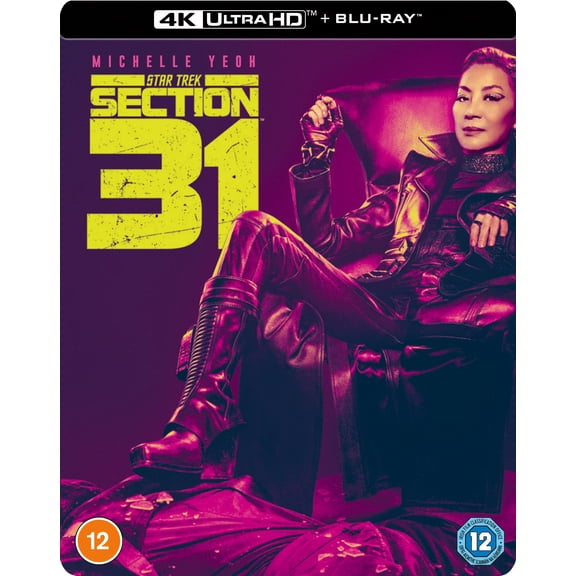Star Trek: Section 31 Steelbook (4K Ultra HD) Omari Hardwick Sam Richardson Michelle Yeoh