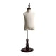 thumbnail image 3 of Maniquí con forma de vestido para con Base y cuello, ajustable, soporte de maniquí Unisex para costura a medida, vestido, modistas, ropa 2 años de edad Hugo Maniquí infantil unisex, 3 of 10
