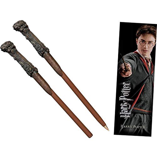 The Noble Collection Harry Potter Wand Pen And Bookmark Walmart Com Walmart Com