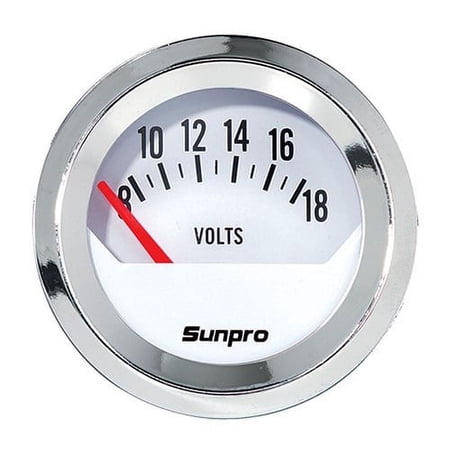 Sunpro CP8205 StyleLine 12-V Internal Lighting Voltmeter White Dial price history on PriceWatchPro